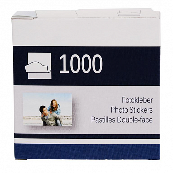 1000 двусторонних ЛЮКС 13x17mm стикеров для накл. фото 83092 (арт.5-42587)