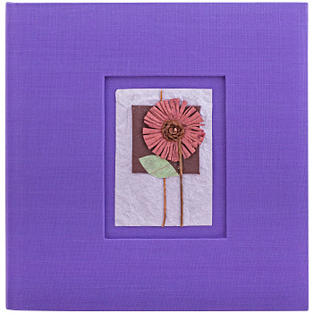 Цветы 160 фото 10х15 кармашки Фиолетовый 1863 (арт.5-16577-3)