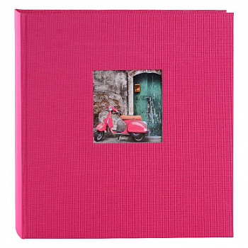 Классика 60 стр. 26х30 под уголки с окном, розовый 27898 (арт.5-42605)