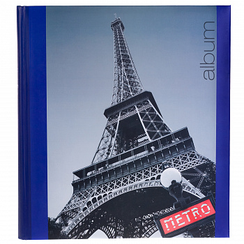 Iconic Cities Paris 60 стр. 28x32 под уголки Синий Q730488 (арт.5-05430)