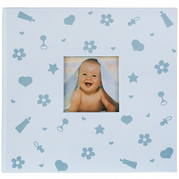 Baby Nursery 200 фото 10x15 кармашки memo Голубой Q418746M (арт.5-04433-1)