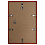 30x40 PK9156RED Standart красный, со стеклом (арт.5-40932)