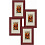 34x34 на 4 фото 10x15 BUR лак 0013/2 (арт.5-16513)