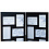 60x120 на 32 фото 10x15 Casa Photo Screen Black PI03737 (арт.5-11273)