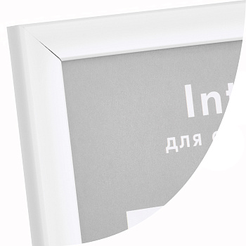 30x40 Kubik белый, с пластиком (арт.5-46008)