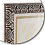 10x15 141G-4 серо-коричн.с серебр.орнаментом и канто (арт.5-07535)