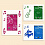 10x15 (А6) D-YY5-Z124/126 (20255) music color mix, МДФ (арт.5-41219)