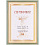 21x30 (A4) 6006-8/E Certificate зеленая патина (арт.5-25767)