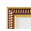 20x30 пластик бордовый 646118-8, с пластиком (арт.5-15598)
