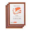 21x30 (A4) НАБОР 3шт М17 красное дерево, МДФ с пластиком (арт.5-45542-3)