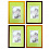 21x30 (A4) WF6D (33189) color mix дерево, со стеклом (арт.5-41320)