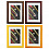 15x21 (А5) WF8d (20260) color mix дерево, со стеклом (арт.5-41517)