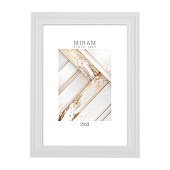 15x21 (А5) пластик белый 640261-6, с пластиком (арт.5-43121)