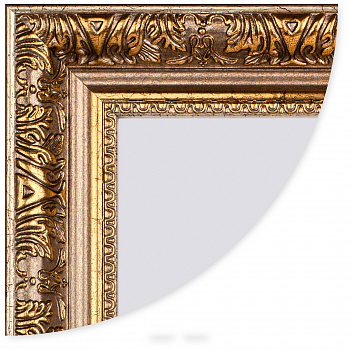 50x60 Delia пластик золото, с пластиком (арт.5-42451)