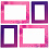 7x10 10x15 PV01484/FRA1118 Pink and lilac (арт.5-06633)