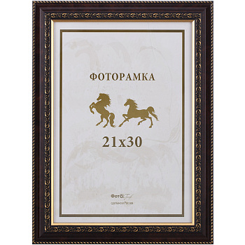 21x30 (A4) 133G-8 широкая кар.береза с 2 зол.кантами (арт.5-07502)