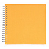 Scrapbook 50 стр. 26x26 под уголки, оранжевый на пружине Q1609974 (арт.5-41529)