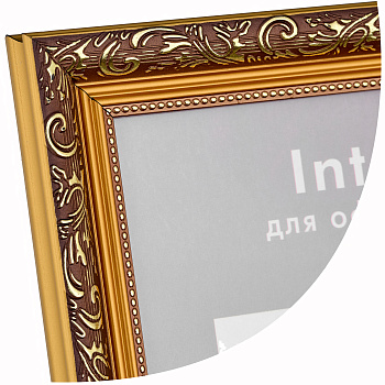 21x30 (A4) Sadko коричневый, золотая вязь (арт.5-45891)