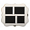 42x52 на 4 фото Maggiore Xlll White PI03444 (арт.5-11105)
