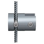 Зажим для системы Display-IT FIX односторонний 2-4mm 7805.001 (арт.5-43027)