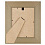 15x20 Delia пластик золото, с пластиком (арт.5-42035)