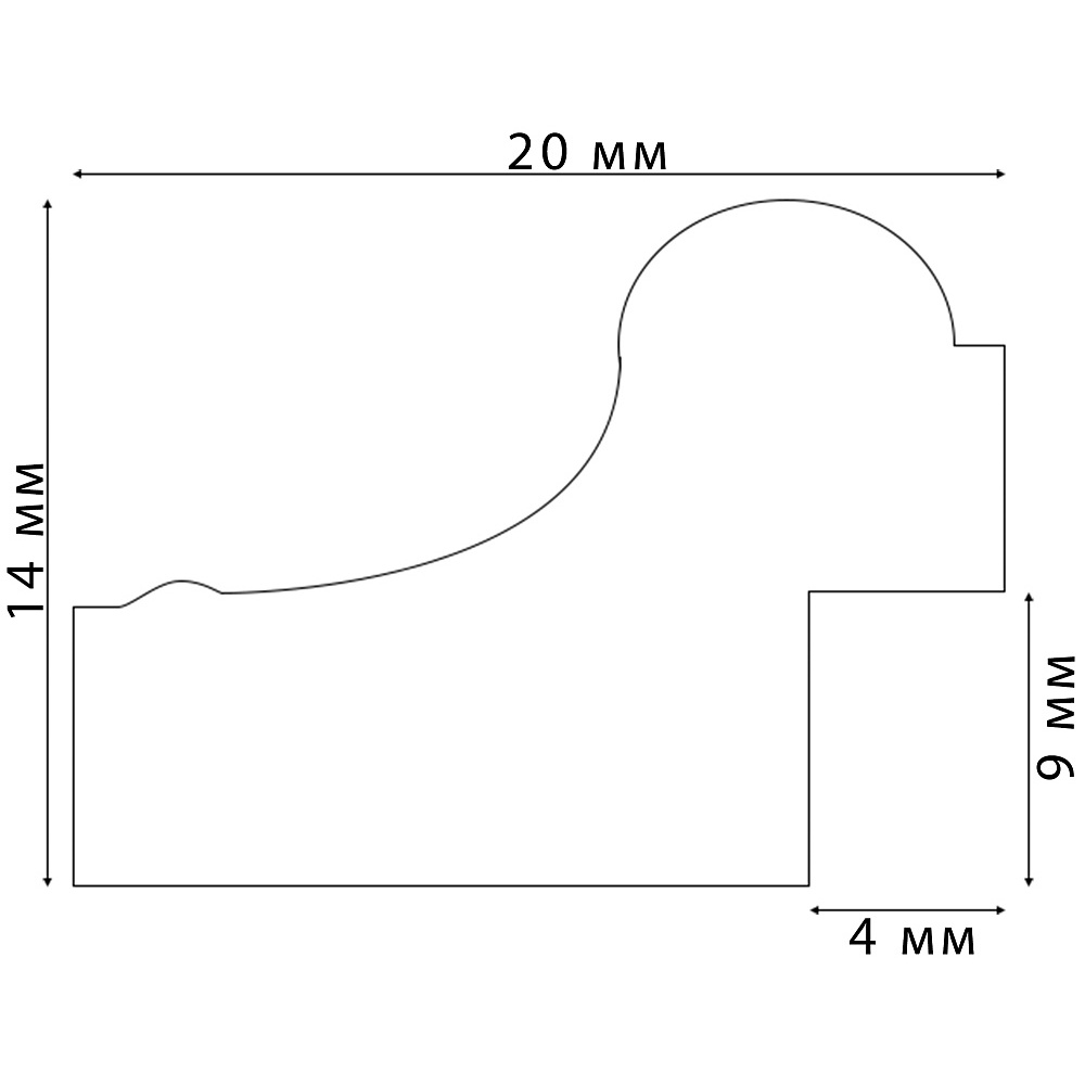 Рамка для сертификата Interior Office 21x30 (A4) 281 молоко, со стеклом ...