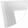 21x30 (A4) Luxe белый, МДФ со стеклом (арт.5-39931)