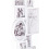 44x87 на 11 фото Maggiore XXV White PI04980 (арт.5-11998)