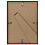 21x30 (A4) PK9155RED Standart красный, со стеклом (арт.5-40900)