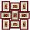 50x50 на 9 фото 10x15 BUR лак 0013/1 (арт.5-16864)
