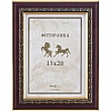 15x21 (А5) 136G-6 матов.коричн.с вязью и зол.кантом (арт.5-07516)