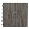 Wood style 40 стр. 20x20 под уголки, серый на пружине Q1209964 (арт.5-41525)