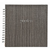 Wood style 40 стр. 20x20 под уголки, серый на пружине Q1209964 (арт.5-41525)
