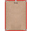 70x100 красный 7мм алюминий ПН-01 (арт.5-42835)