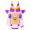 10x10 PI09819 Emoji horns, пластик, розовый (арт.5-41539)