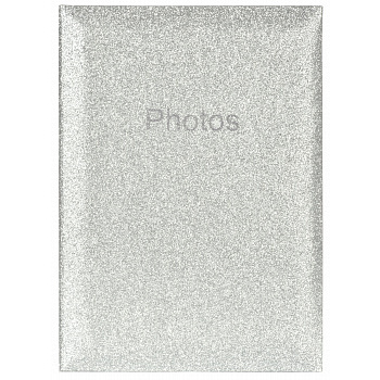 Glitter silver 300 фото 10x15 кармашки Q4308450 (арт.5-34855)
