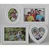 26x32 на 4 фото 10x15 Heart White PL24-4 (арт.5-16374)