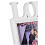 36x25 на 3 фото Love пластик белый К-2 (арт.5-43531)