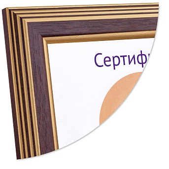 29.7x42 (A3) 5072-12L дуб, МДФ со стеклом (арт.5-34806) — фото 1