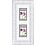 15x40 Vermont white silver, с паспарту (арт.5-11909)