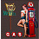 40x40 Pin Up Girl Gasoline c LED подстветкой FP00279 (арт.5-42658)