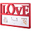 28x43 на 3 фото Maggiore X Love Red PI01920 (арт.5-06653)