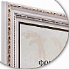 10x15 043G-4 белая с 2 зол.кантами (арт.5-07489)