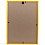 21x30 (A4) 9C-6 желтый, со стеклом (арт.1-03001)