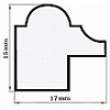40x60 сосна 2501 со стеклом (арт.5-28377)