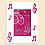 10x15 (А6) D-YY5-Z124/126 (20255) music color mix, МДФ (арт.5-41219)