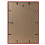 60x80 PK9158RED Standart красный, с пластиком (арт.5-40934)