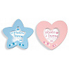 8x8 PI02302 Baby Heart and Stars (арт.5-07022)