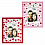 6x8 14182 (14182) 2-tone hearts color mix, алюминий (арт.5-41403)