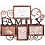 38x46 на 4 фото Milano ll Family Bronze PI04983 (арт.5-12001)